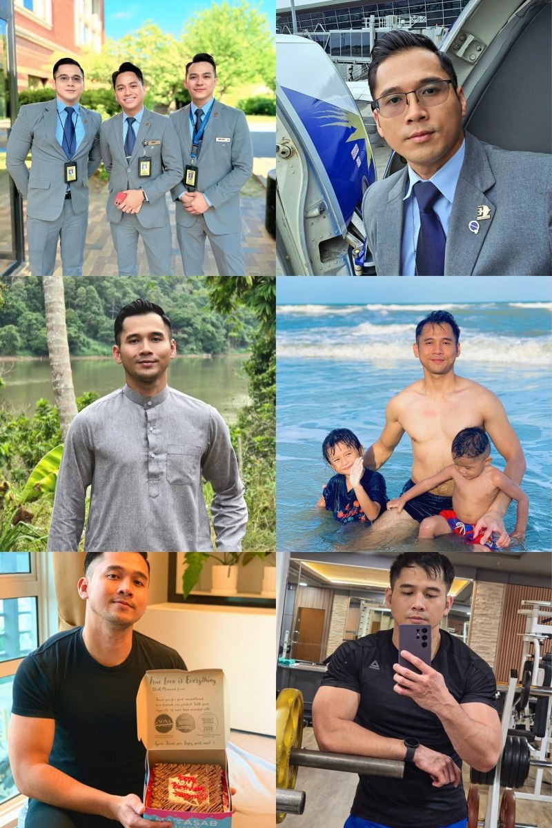 ZS293 图片777张 视频22个 马来西亚 正装 生活日常 职业 空少 宝爸 居家 自拍多 家人合照 生活场景丰富 旅游 风景  