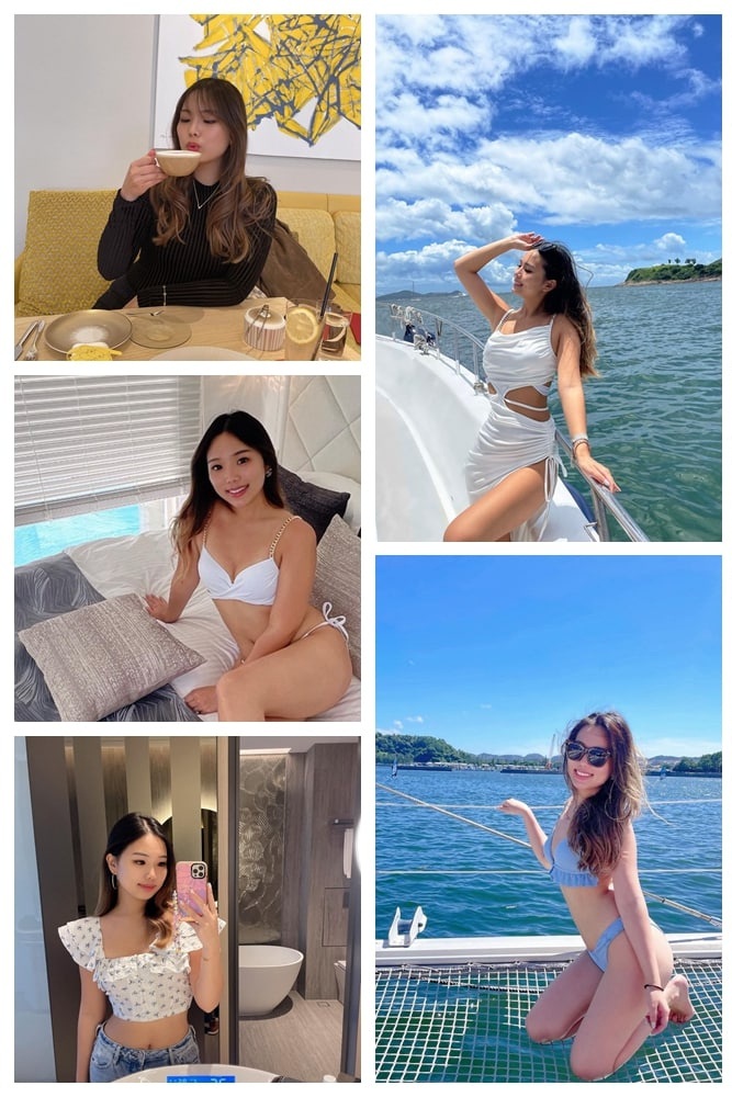 CC194 图片658张 视频21个 日本 健身度假 闺蜜聚餐 美食 游艇出海 有钱 视频带自拍    