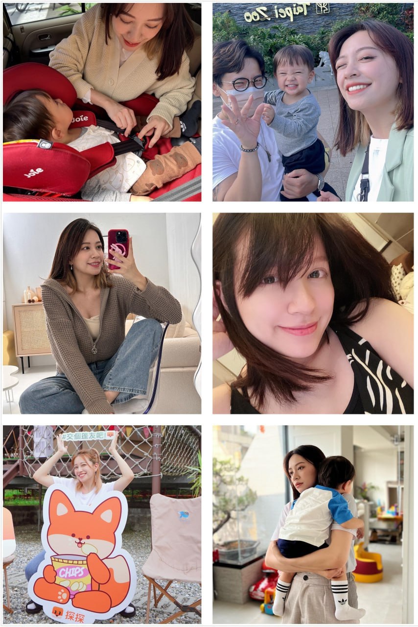 MN129 图片607张 视频52个 台湾 年轻宝妈 生活日常 带娃 旅游 自拍 带博主ig  