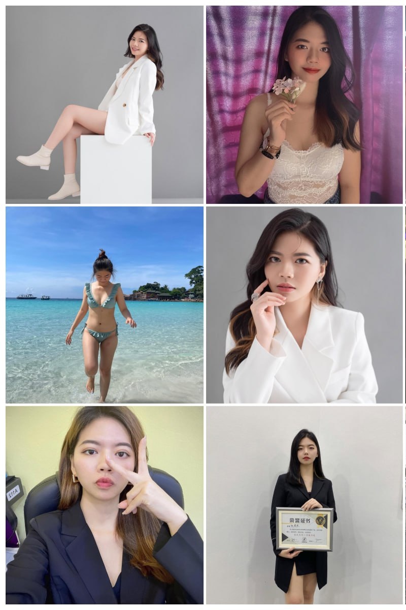 QQ87 图片326张 视频48个 马来西亚  宝妈 气质美女 生活素材丰富 生活日常 聚会 美食 旅游 纹绣老师 6年美业经验 皮肤管理 美业培训学院创办人 曝光率低 粉丝1500  
