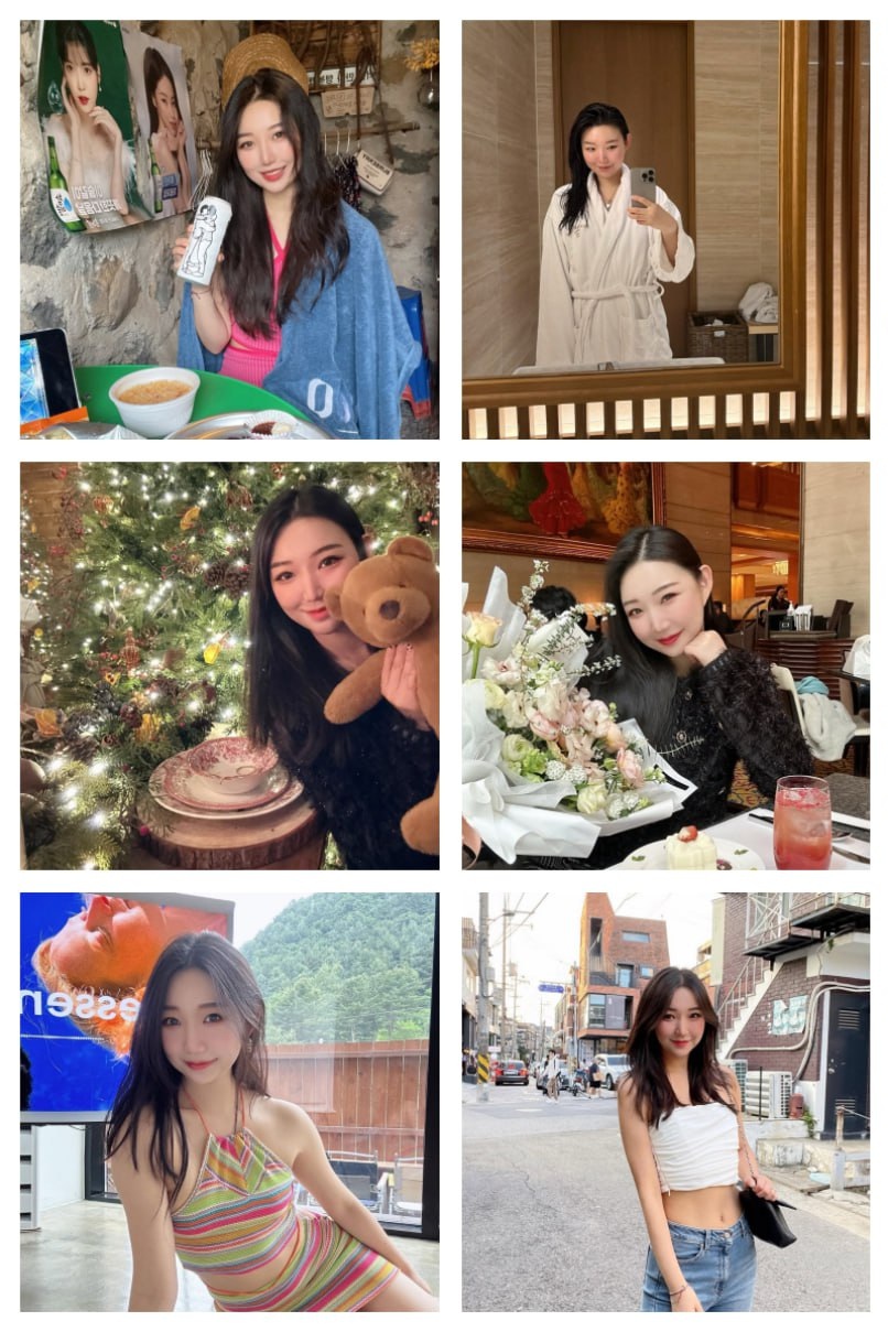 XR172 图片2370张 视频239个 韩国  自拍 生活场景丰富 车里照 生日照 沙滩 睡衣 养宠物 旅游 美食 风景   曝光度低