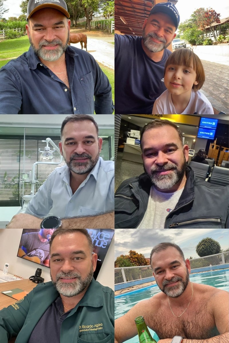UK58 图片366张 视频66个 巴西 生活日常 职业 牙科医生 游艇 宝爸 健身 自拍多 旅游 风景  