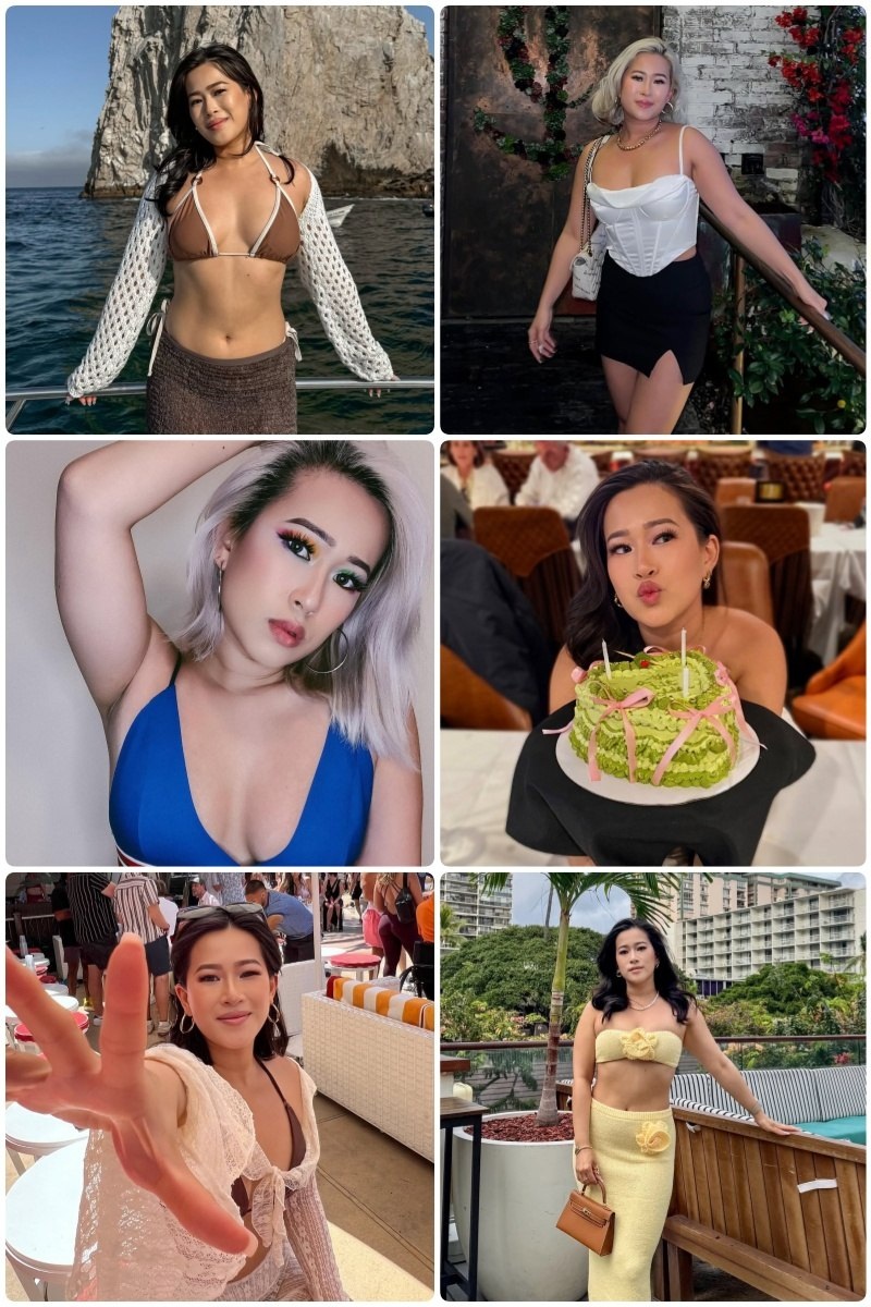 VX725 图片978张 视频117个 美国 亚裔 气质美女 生活场景丰富 自拍多 旅游 美景 美食 时尚会穿搭 生日照 闺蜜照 比基尼 性感照 求婚照 情侣照    
